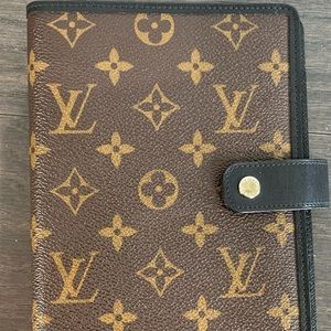 Louis Vuitton monogram Macassar Agenda - Medium/mm ‼️RARE ‼️